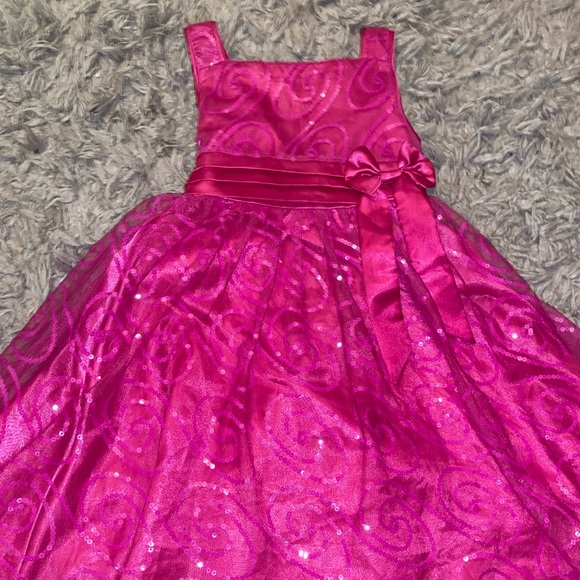 Katie May Dresses Katie M Dress Pink And Purplelish Dress Poshmark